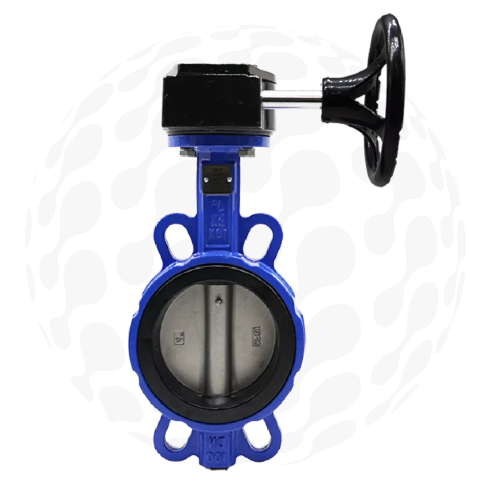Wafer Butterfly Valve with Gearbox