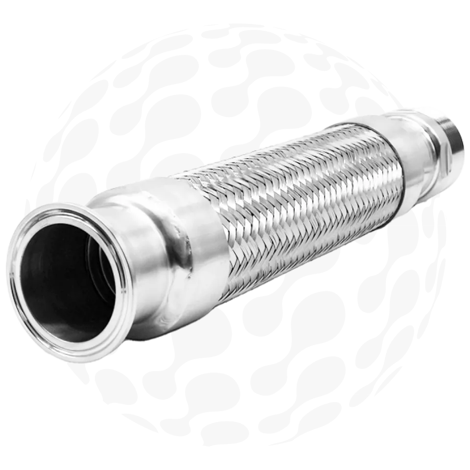 FlexiFlow Hose with BSP/Tri Clover Ferrule