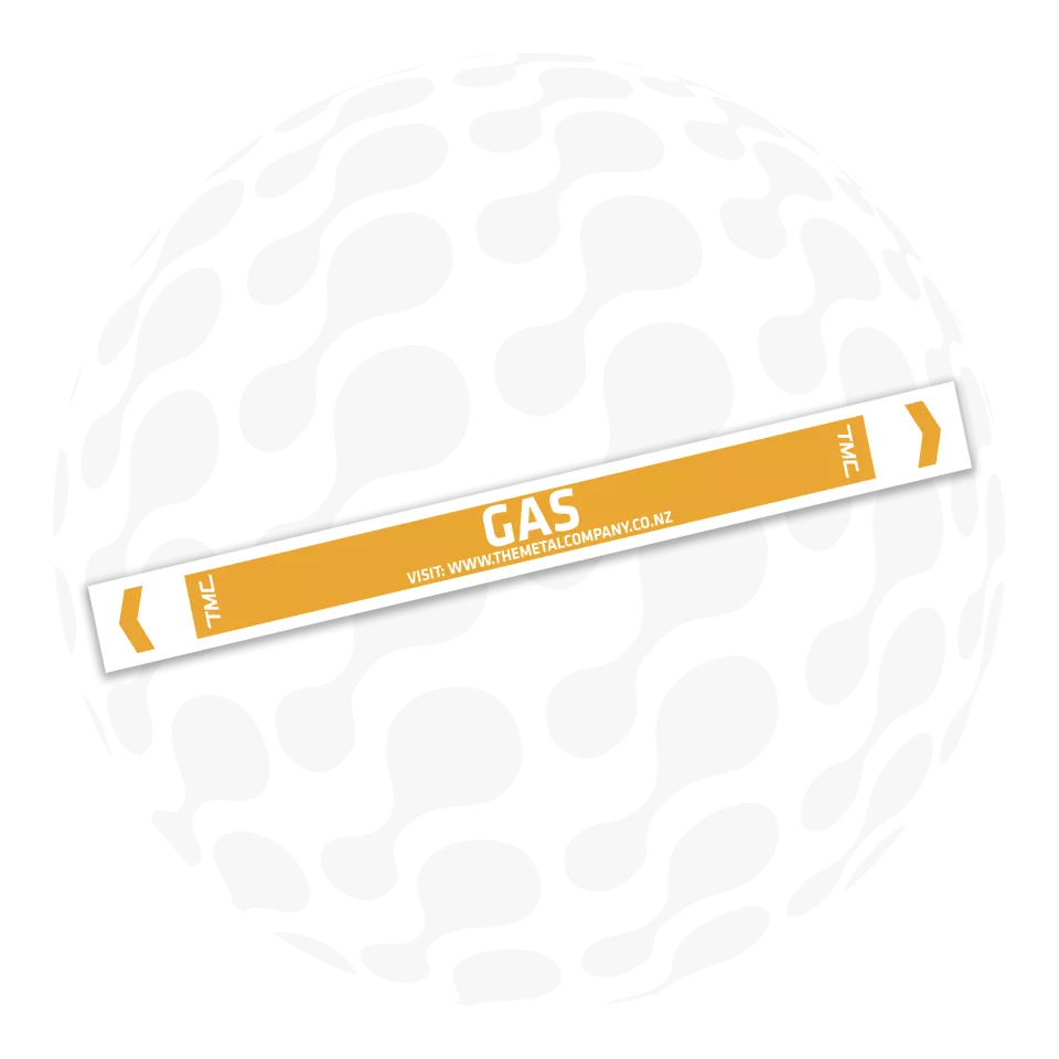 Gas Pipe ID Markers