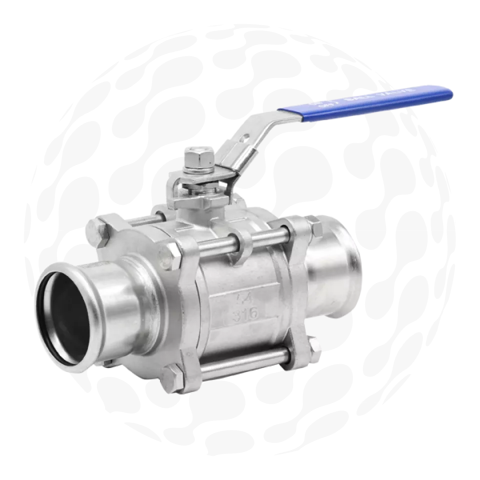 RapidPress 3pc Ball Valve