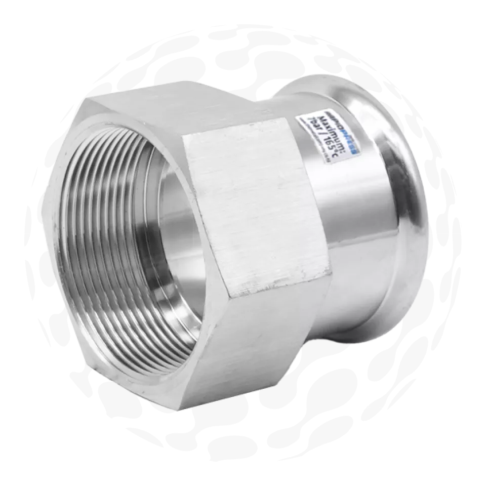 RapidPress Steam Female BSP Coupler