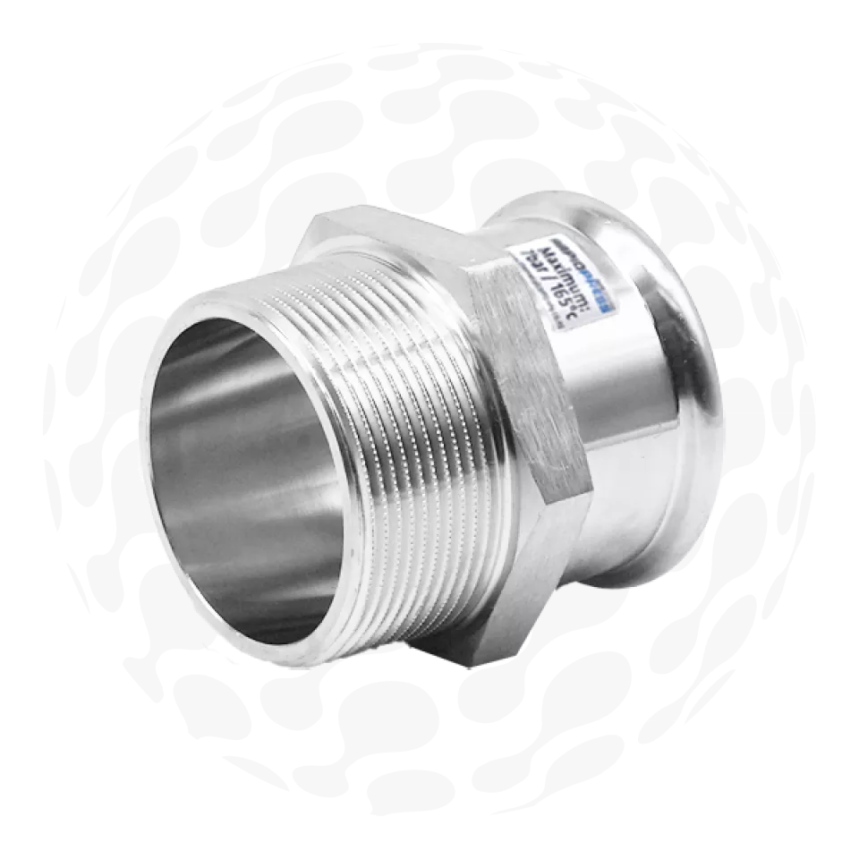 RapidPress Steam Male BSP Coupler