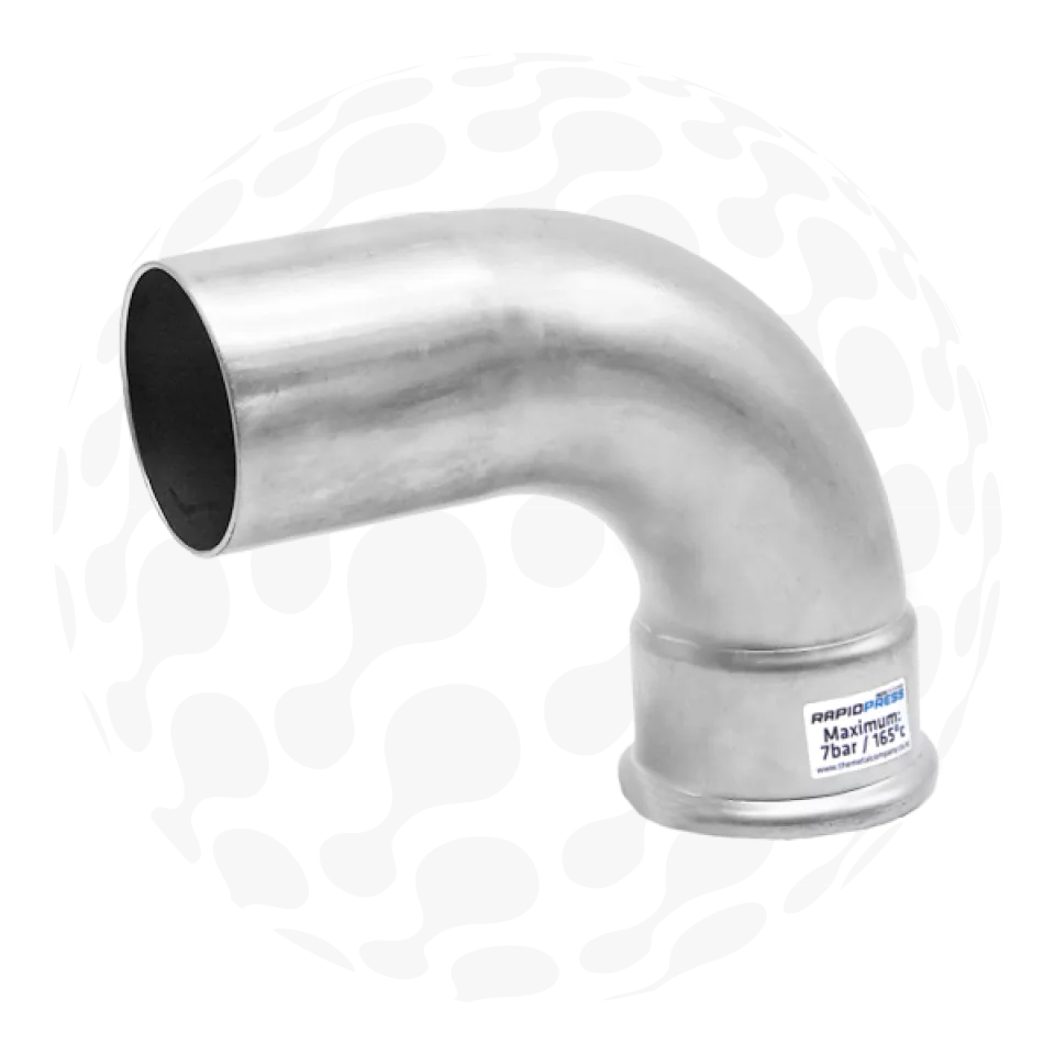 RapidPress Steam Spigot Bend 90°