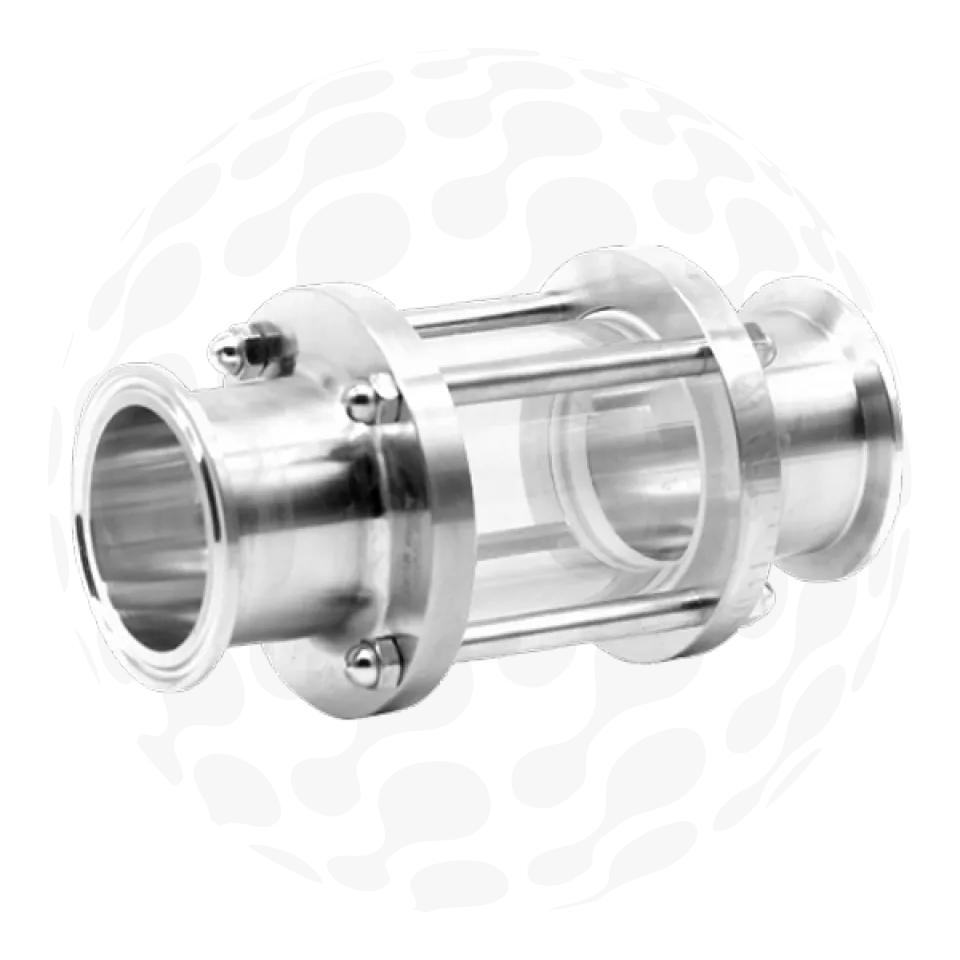 Tri Clover Polycarbonate Sight Glass - Short