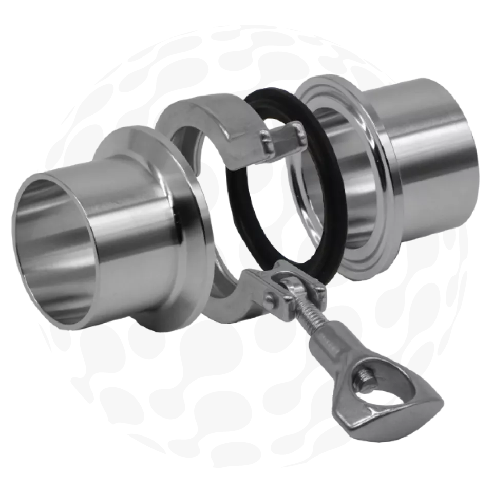 Tri Clover Union with Long Ferrule