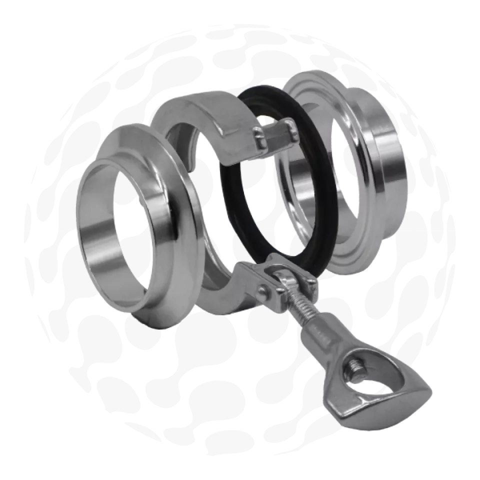 Tri Clover Union with Short Ferrule